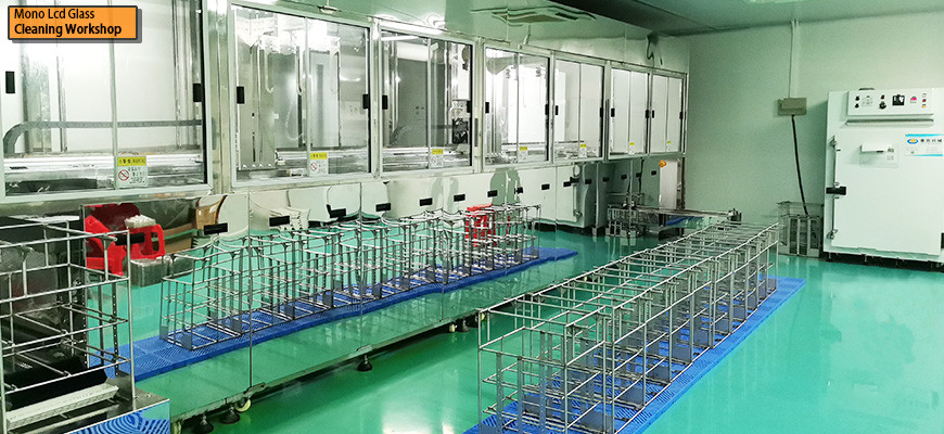 warsztaty czyszczenia szkła mono-LCD