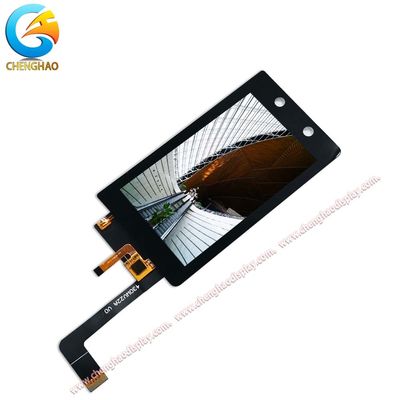 IPS TFT LCD Display With 4.3 Inch Vertical Screen 500 Cd/M2 Brightness 50000 H Life Time