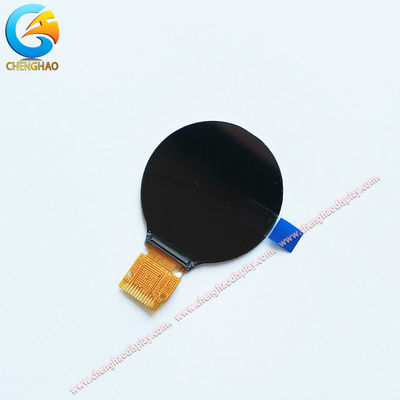 1.3 Inch Round TFT LCD Display Supplier 240x240 Pixels 12 Pins SPI Interface