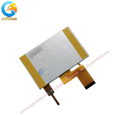 4.3 Inch IPS LCD Display Wide Viewing Angle TFT LCD Capacitive Touchscreen with 24-bit Parallel RGB Interface and Touch Panel Interface