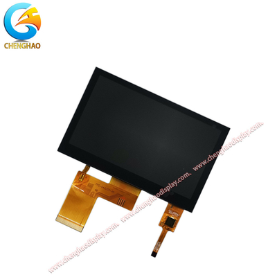 480x272 Resolution 4.3 Inch LCD Display Module TFT Capacitive Touchscreen Normally Black Display Mode High Temperature Range