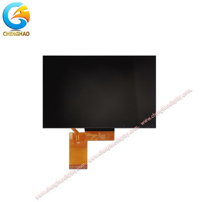 5 Inch TFT Display 800x480 Full Viewing Direction IPS  With Black Glass Cover
