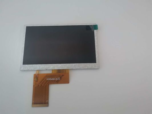 480*272 Dots 300cd m2 LCD Display Module RGB 4.3 TFT LCD Module