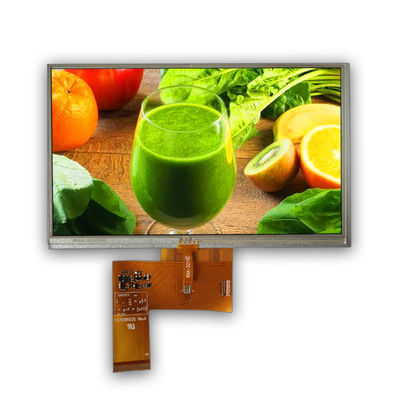 7 Inch High Backlight Resistive LCD Display 800×480 24 Bit RGB 700cd/M2