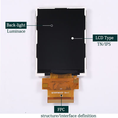 2.8" RGB TFT LCD Screen Module 240*320 MCU SPI Multi Interface