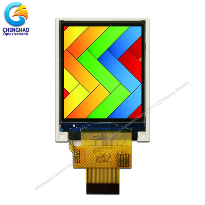 1.8 Inch 24 Pin Tft Lcd Display Colour Module 6 O'Clock 128*160 Nits Custom Panel