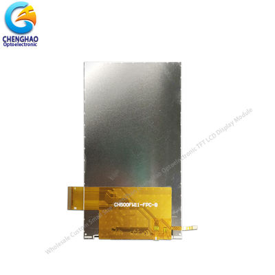 IPS Transmissive LCD Touch Screen Display 5.0" TFT RTP With NT35510 Driver IC