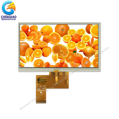 7.0" TFT RTP Touch Screen Display Panel 40 Pin 24 Bit RGB Interface