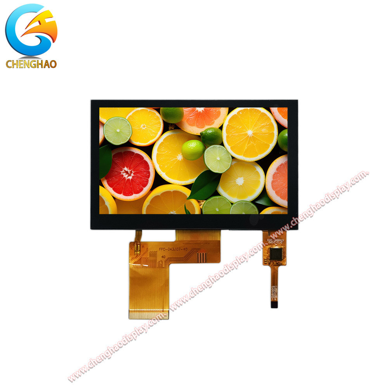 Capacitive Touch Small LCD Touch Screen 4.3 Inch IPS TFT LCD Display Module