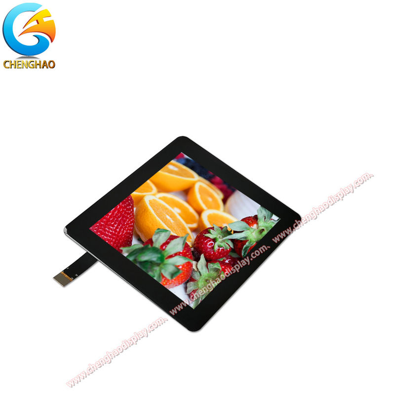 All In Black Touch Screen LCD Display 4 Inch 480*480 Square Tft Screen For Industrial Applications