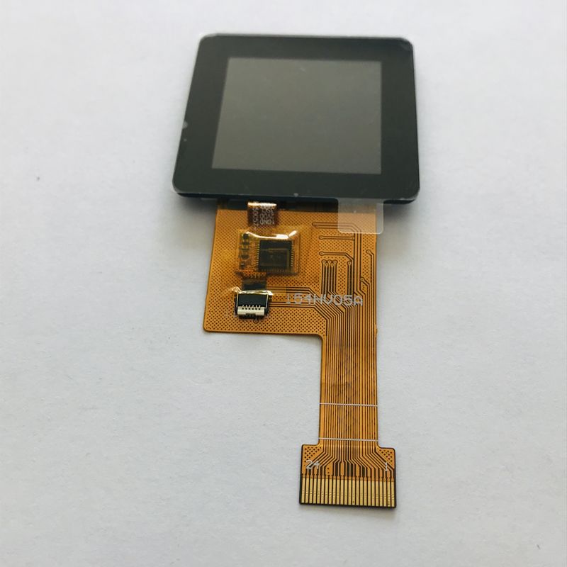 350nits Brightness 1.54 Inch Square LCD Panel 4 line 8 bit SPI Interface