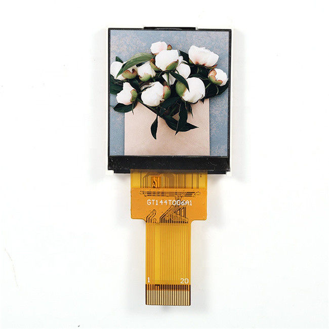6 O'Clock 128×128 200nits 1.44in TFT LCD Module Spi