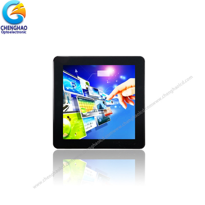 3.95 cali kwadratowy ekran dotykowy 24 bit RGB Efekt czarny 480X480 Panel LCD TFT