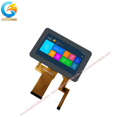 24-bitowy równoległy RGB 4,3-calowy wyświetlacz LCD 480x272 piksele 50pin TFT LCD