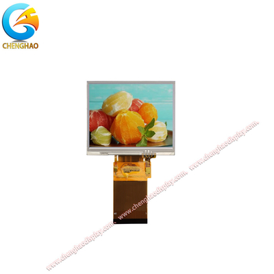 Zastosowany rezystywny monitor dotykowy 3,5 cala cyfrowy 24 - bit interfejs RGB