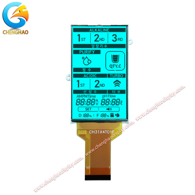 Certyfikowany ISO9001 Monochrom LCD Display 1/4 Duty 1/3 Bias Drive Method