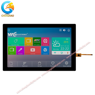 10.1 cali Moduł przemysłowy LCD 80/80/80/80 Wszystkie kąty widzenia z I2C Touch