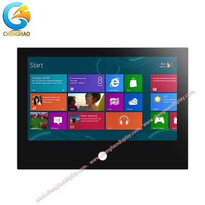 Niestandardowy ekran dotykowy o pojemności przemysłowej 40 pinów LCD z 10,1 cali cienkiego tranzystora filmowego