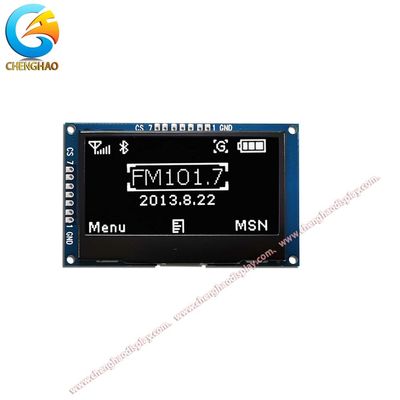 2.42 cali SPI OLED Display Module 128x64 Pixels Z SSD1309 Driving IC
