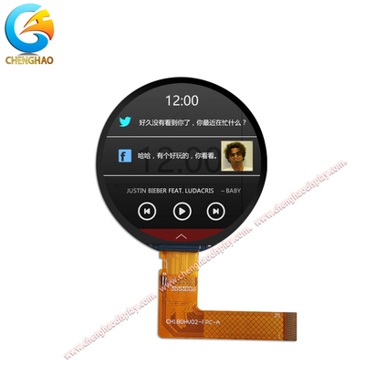 1.8 cali okrągły LCD TFT z rozdzielczością 360x360 85/85/85/85