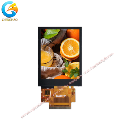 2.8 cali IPS LCD Display Module TFT LCD Pojemnościowy ekran dotykowy szeroki zakres temperatury Trwałe zaprojektowanie