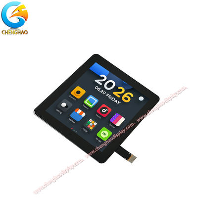 480x480 kwadratowy wyświetlacz dotykowy LCD 4 cali IPS TFT dla 86 pudełek