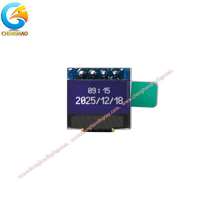 0.49-calowy moduł monokromatycznego wyświetlacza OLED CH049L001A-PW z interfejsem IIC