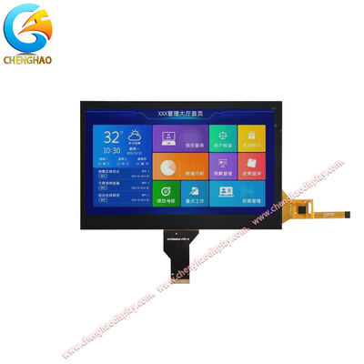 7 cali IPS TFT LCD Display Module 1024x600 MIPI Pojemnościowy dotyk dla przemysłowych interfejsów HMI