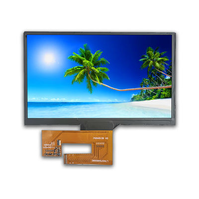 7 cali IPS LVDS Mały ekran dotykowy LCD 1024x600 Białe światło LED