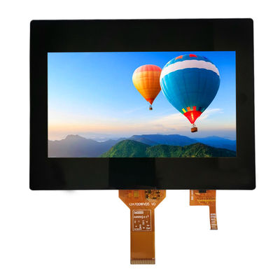850cd/m2 TFT LCD Pojemnościowy ekran dotykowy 800x480 CTP I2C Tft Lcd Module 7