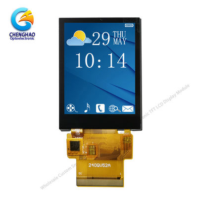 CH240QV52A-CT TFT LCD pojemnościowy ekran dotykowy ISO9001 2,4 cali Spi Mcu
