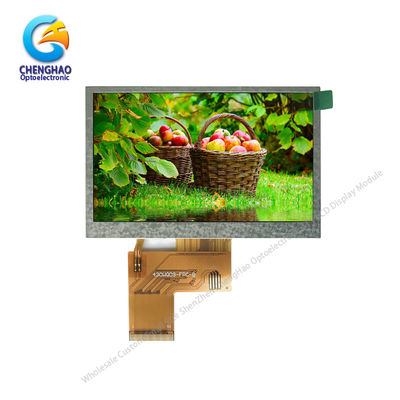 Niestandardowy 4.3in TFT LCD Module 24 Bit Interfejs RGB 480*272 kropki