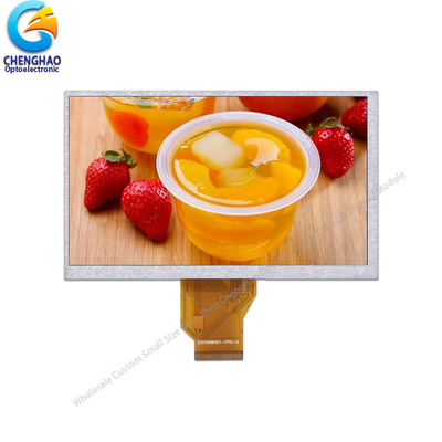 Moduł wyświetlania ekranu RGB LCD 800x480 kropek 7 cali TFT 260 Nits